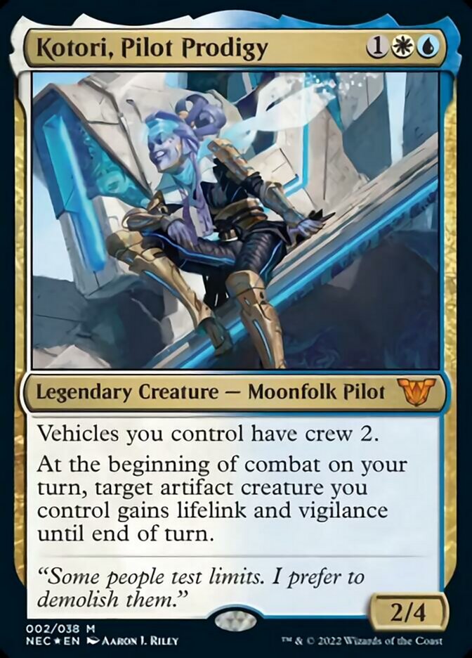 Kotori, Pilot Prodigy [Kamigawa: Neon Dynasty Commander] Magic: The Gathering