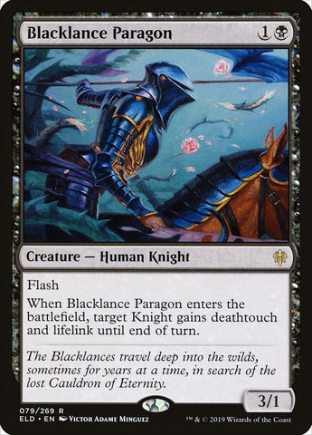Blacklance Paragon [Throne of Eldraine] Magic: The Gathering
