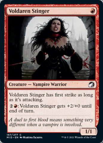 Voldaren Stinger [Innistrad: Midnight Hunt] Magic: The Gathering