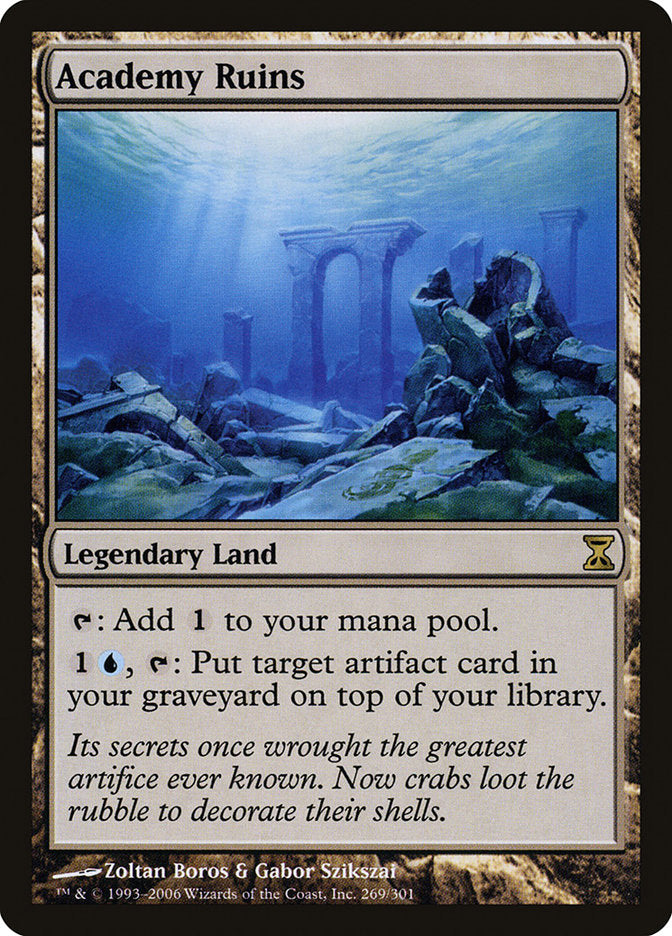Academy Ruins [Time Spiral] Magic: The Gathering