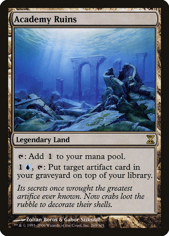 Academy Ruins [Time Spiral] Magic: The Gathering