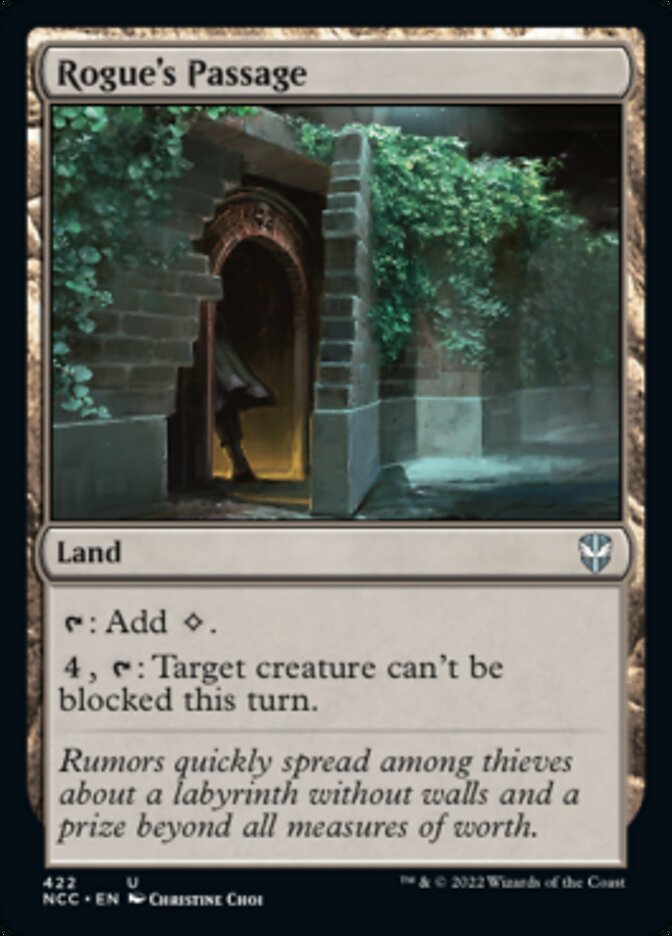 Rogue's Passage [Streets of New Capenna Commander] Magic: The Gathering