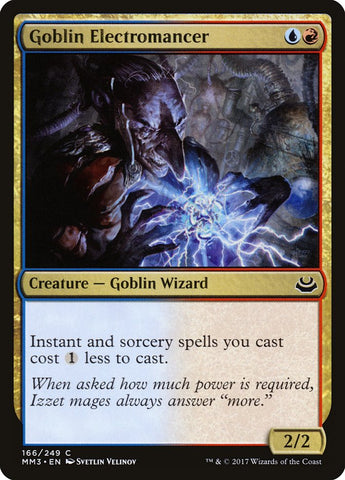 Goblin Electromancer [Modern Masters 2017] Magic: The Gathering