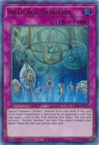 Artifact Sanctum [BLAR-EN075] Ultra Rare Yu-Gi-Oh!