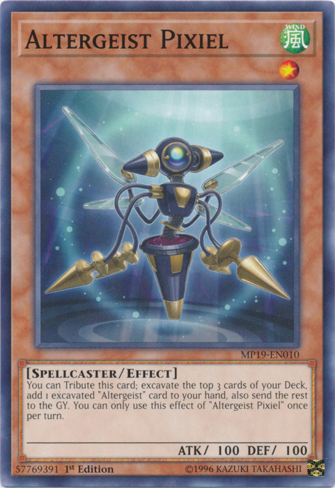 Altergeist Pixiel [MP19-EN010] Common Yu-Gi-Oh!