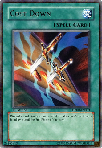 Cost Down [DPKB-EN033] Rare Yu-Gi-Oh!