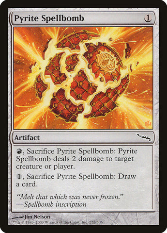 Pyrite Spellbomb [Mirrodin] Magic: The Gathering