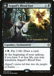 Arguel's Blood Fast // Temple of Aclazotz [Ixalan Prerelease Promos] Magic: The Gathering