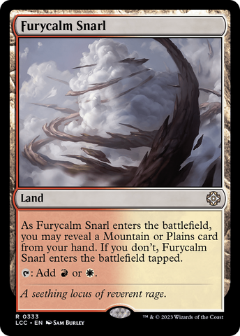 Furycalm Snarl [The Lost Caverns of Ixalan Commander] Magic: The Gathering