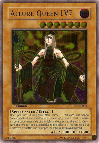 Allure Queen LV7 [CDIP-EN008] Ultimate Rare Yu-Gi-Oh!