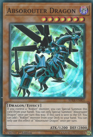 Absorouter Dragon [SDRR-EN005] Super Rare Yu-Gi-Oh!
