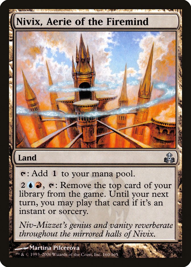Nivix, Aerie of the Firemind [Guildpact] Magic: The Gathering