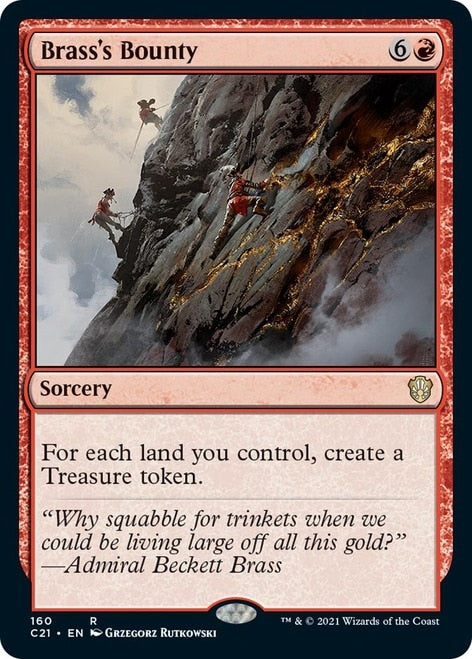 Brass's Bounty [Commander 2021] Magic: The Gathering