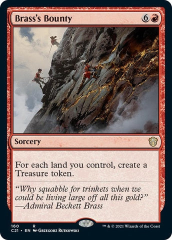 Brass's Bounty [Commander 2021] Magic: The Gathering