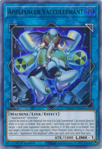 Appliancer Vacculephant [BLAR-EN040] Ultra Rare Yu-Gi-Oh!