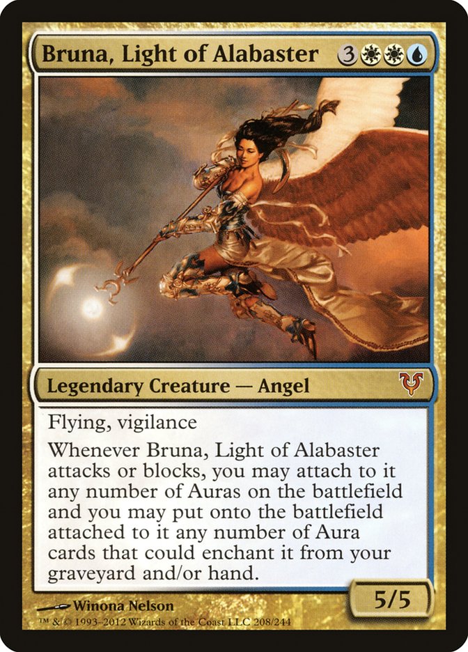 Bruna, Light of Alabaster [Avacyn Restored] Magic: The Gathering