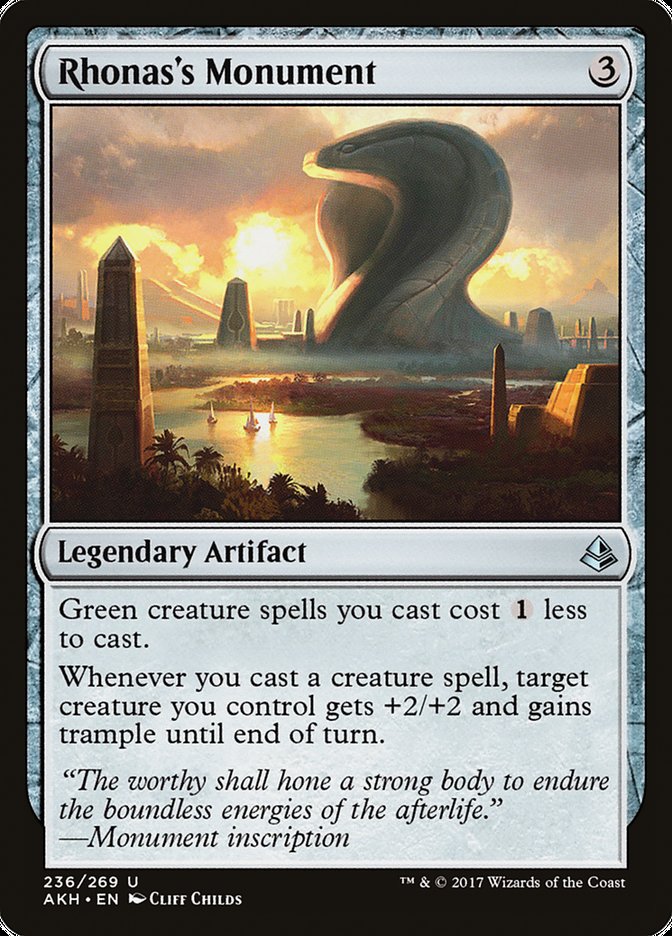 Rhonas's Monument [Amonkhet] Magic: The Gathering