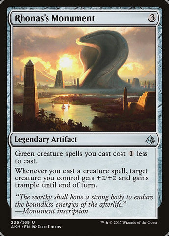 Rhonas's Monument [Amonkhet] Magic: The Gathering