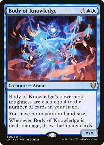 Body of Knowledge [Commander Legends] Magic: The Gathering