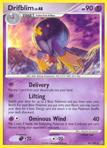 Drifblim (16/100) [Diamond & Pearl: Stormfront] Pokémon