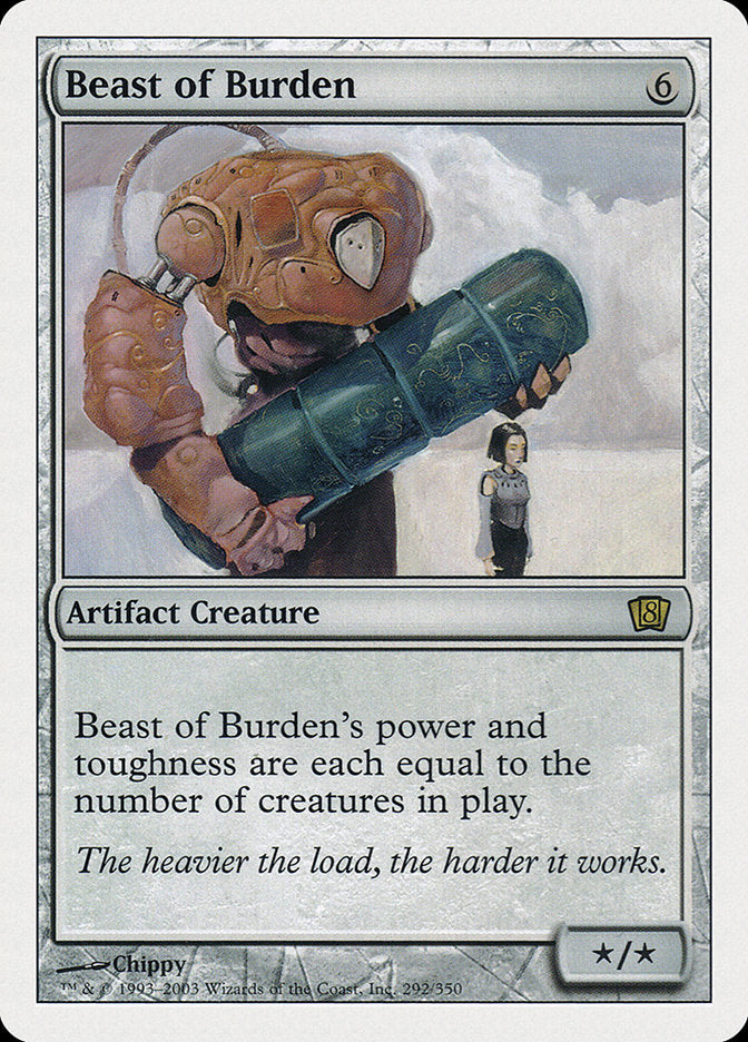 Beast of Burden [Eighth Edition] Magic: The Gathering