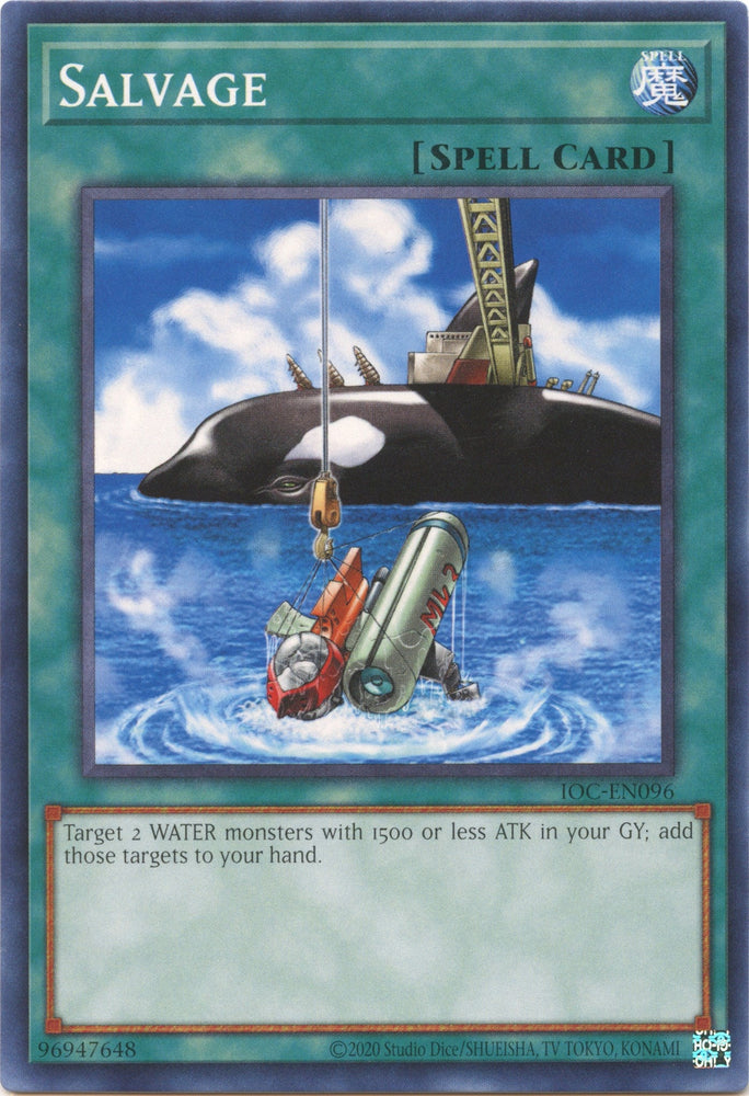Salvage (25th Anniversary) [IOC-EN096] Common Yu-Gi-Oh!