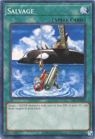 Salvage (25th Anniversary) [IOC-EN096] Common Yu-Gi-Oh!