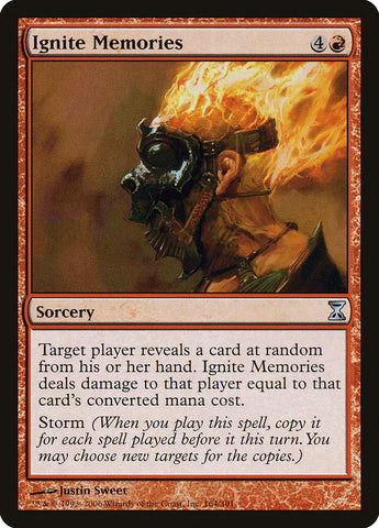 Ignite Memories [Time Spiral] Magic: The Gathering