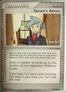 Steven's Advice (83/108) (Empotech - Dylan Lefavour) [World Championships 2008] Pokémon