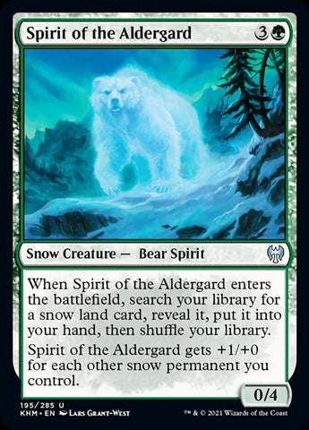 Spirit of the Aldergard [Kaldheim] Magic: The Gathering