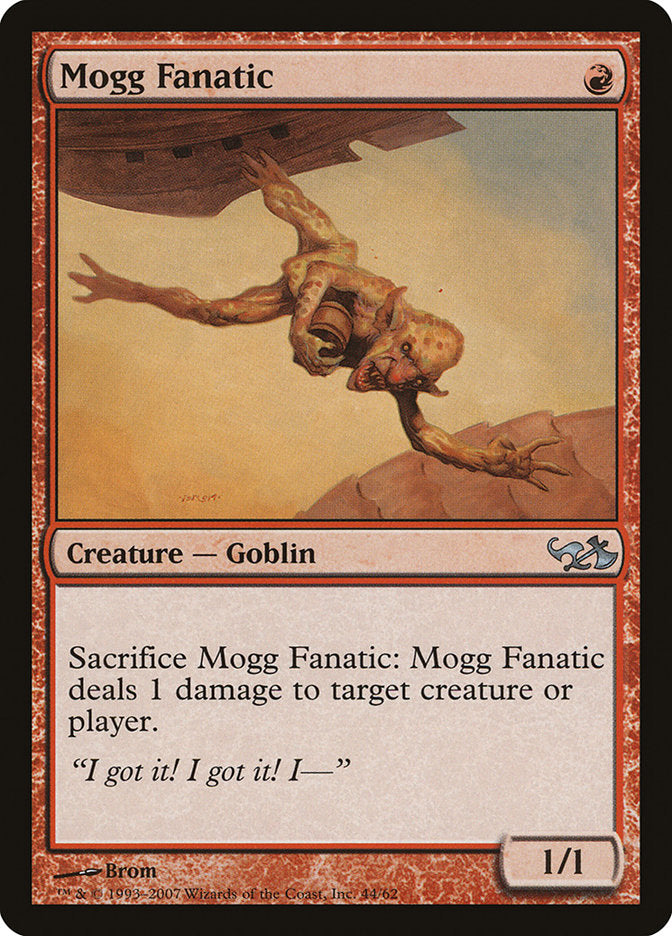 Mogg Fanatic [Duel Decks: Elves vs. Goblins] Magic: The Gathering