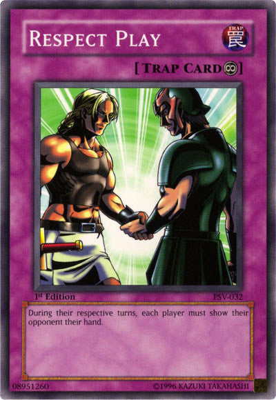 Respect Play [PSV-032] Common Yu-Gi-Oh!