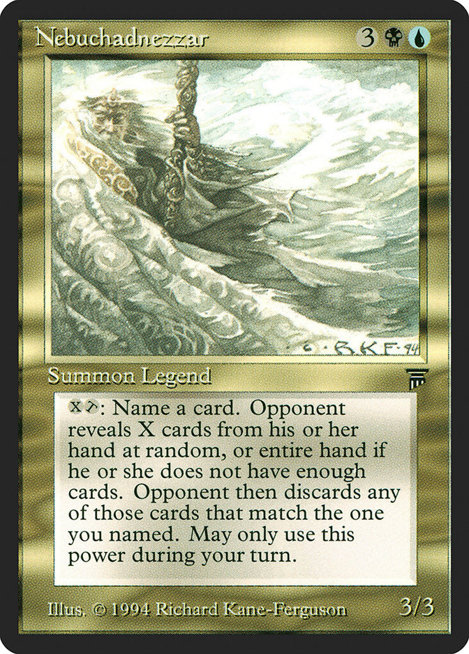 Nebuchadnezzar [Legends] Magic: The Gathering