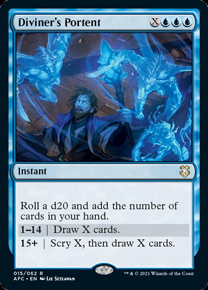 Diviner's Portent [Dungeons & Dragons: Adventures in the Forgotten Realms Commander] Magic: The Gathering