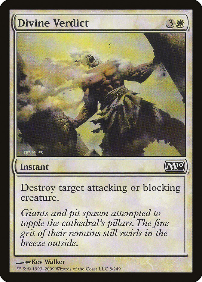 Divine Verdict [Magic 2010] Magic: The Gathering