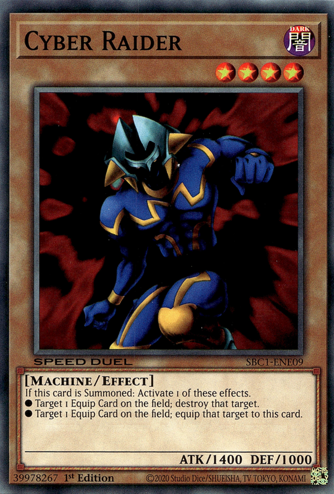 Cyber Raider [SBC1-ENE09] Common Yu-Gi-Oh!