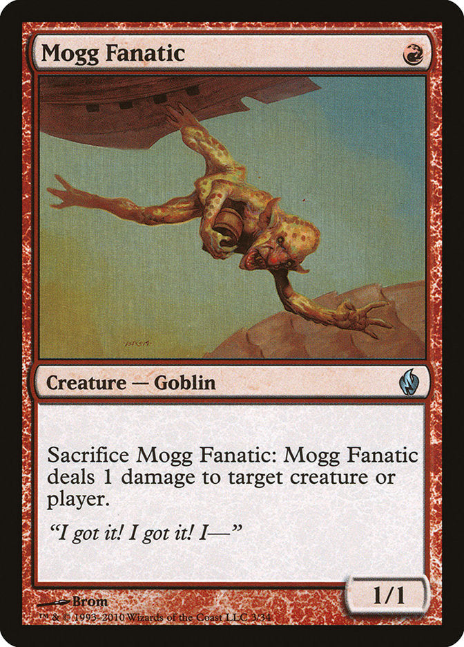 Mogg Fanatic [Premium Deck Series: Fire and Lightning] Magic: The Gathering