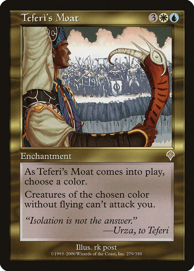 Teferi's Moat [Invasion] Magic: The Gathering