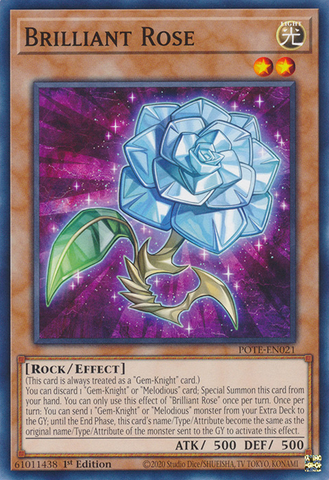 Brilliant Rose [POTE-EN021] Common Yu-Gi-Oh!