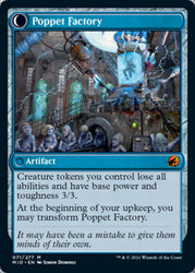 Poppet Stitcher // Poppet Factory [Innistrad: Midnight Hunt] Magic: The Gathering