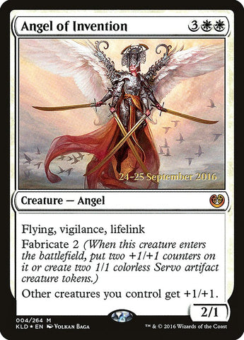 Angel of Invention [Kaladesh Prerelease Promos] Magic: The Gathering