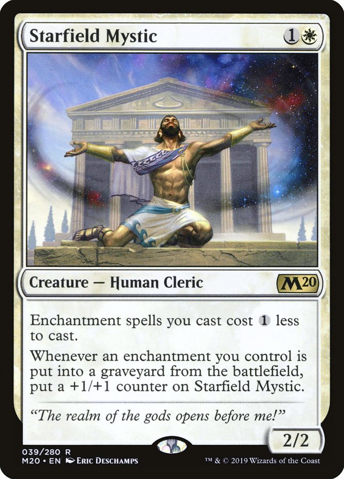 Starfield Mystic [Core Set 2020] Magic: The Gathering