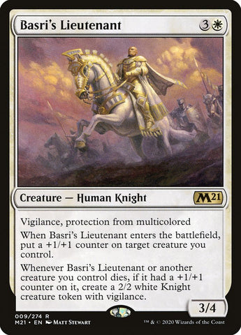 Basri's Lieutenant [Core Set 2021] Magic: The Gathering