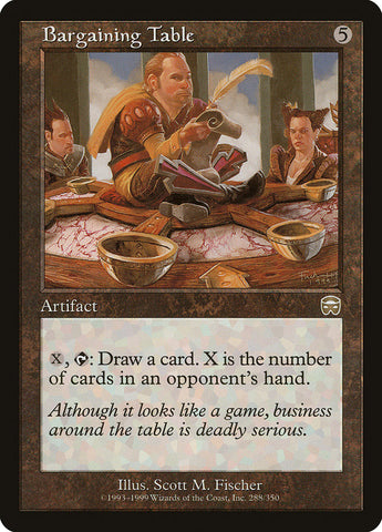 Bargaining Table [Mercadian Masques] Magic: The Gathering