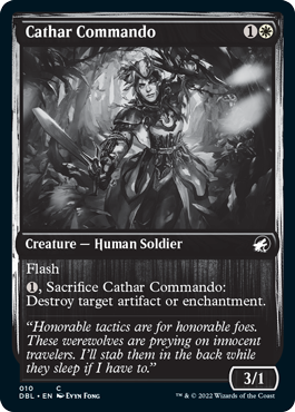 Cathar Commando [Innistrad: Double Feature] Magic: The Gathering
