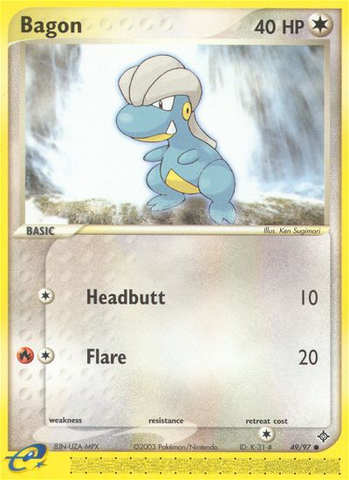 Bagon (49/97) [EX: Dragon] Pokémon