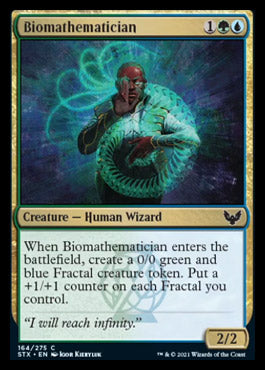 Biomathematician [Strixhaven: School of Mages] Magic: The Gathering