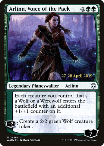 Arlinn, Voice of the Pack [War of the Spark Prerelease Promos] Magic: The Gathering