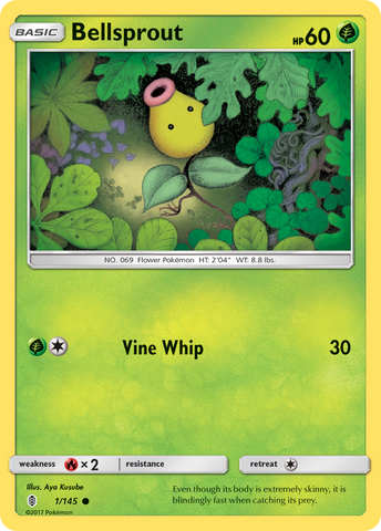 Bellsprout (1/145) [Sun & Moon: Guardians Rising]