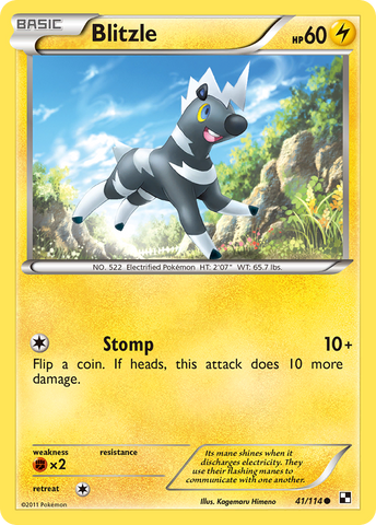 Blitzle (41/114) [Black & White: Base Set] Pokémon